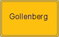 Ortsschild von Gollenberg