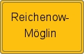 Ortsschild von Reichenow-Möglin