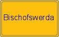 Ortsschild von Bischofswerda