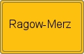 Ortsschild von Ragow-Merz