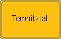 Ortsschild von Temnitztal