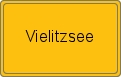 Ortsschild von Vielitzsee