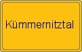 Ortsschild von Kümmernitztal