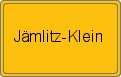 Ortsschild von Jämlitz-Klein