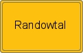 Ortsschild von Randowtal