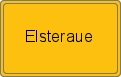 Ortsschild von Elsteraue