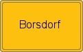 Ortsschild von Borsdorf