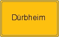 Ortsschild von Dürbheim