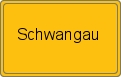 Ortsschild von Schwangau