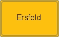 Ortsschild von Ersfeld
