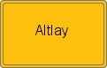 Ortsschild von Altlay