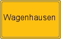 Ortsschild von Wagenhausen