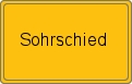 Ortsschild von Sohrschied