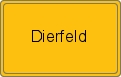 Ortsschild von Dierfeld