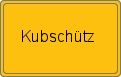 Ortsschild von Kubschütz