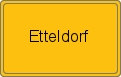 Ortsschild von Etteldorf