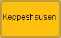 Ortsschild von Keppeshausen