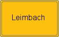 Ortsschild von Leimbach