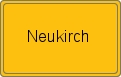 Ortsschild von Neukirch