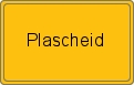 Ortsschild von Plascheid