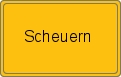 Ortsschild von Scheuern