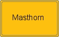 Ortsschild von Masthorn