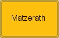 Ortsschild von Matzerath
