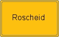 Ortsschild von Roscheid