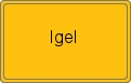 Ortsschild von Igel