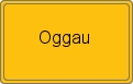 Ortsschild von Oggau
