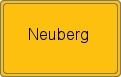 Ortsschild von Neuberg