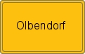 Ortsschild von Olbendorf