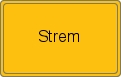 Ortsschild von Strem