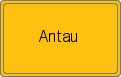 Ortsschild von Antau