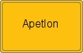 Ortsschild von Apetlon
