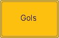 Ortsschild von Gols