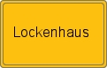 Ortsschild von Lockenhaus