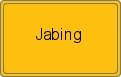 Ortsschild von Jabing