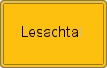 Ortsschild von Lesachtal