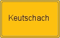 Ortsschild von Keutschach