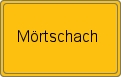 Ortsschild von Mörtschach