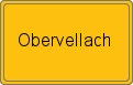 Ortsschild von Obervellach
