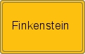Ortsschild von Finkenstein