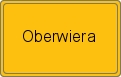 Ortsschild von Oberwiera