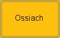 Ortsschild von Ossiach