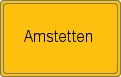 Ortsschild von Amstetten