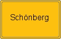 Ortsschild von Schönberg