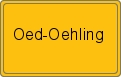 Ortsschild von Oed-Oehling