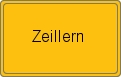 Ortsschild von Zeillern