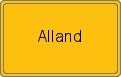 Ortsschild von Alland